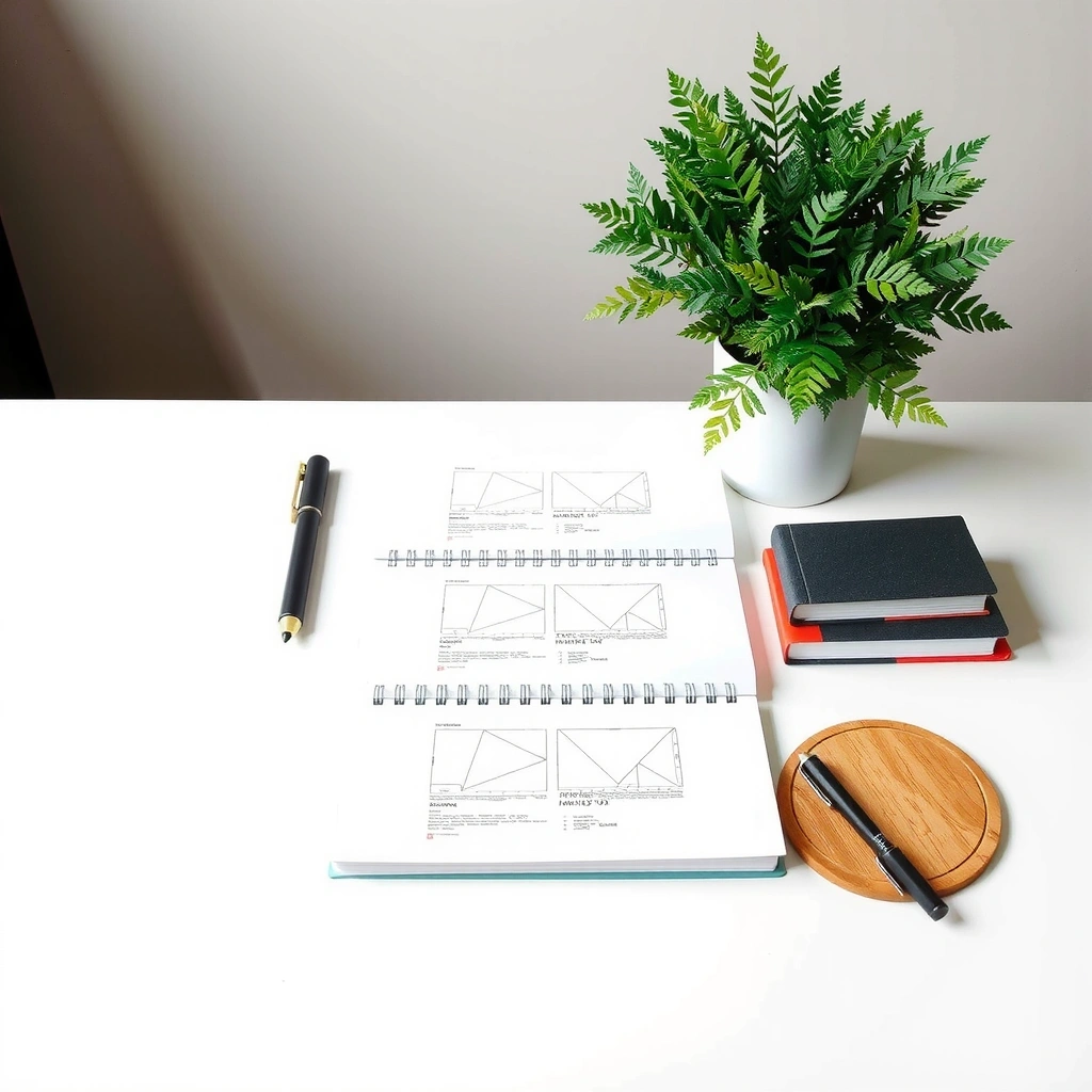 Portfolio showcase background